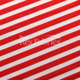 Homeland Star & Stripe Nylon Spandex Fabric - Navy/White Stars, Red/White Stripes, 58/60" Width (1 Yard)