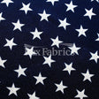 Homeland Star & Stripe Nylon Spandex Fabric - Navy/White Stars, Red/White Stripes, 58/60" Width (1 Yard)