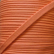 Cotton Hoodie Drawstring Flat Tape 3/8" Orange