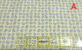 Quilting Cotton Hope Chest Blue Florals 100% Cotton