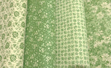Quilting Cotton Hope Chest Blue Florals 100% Cotton