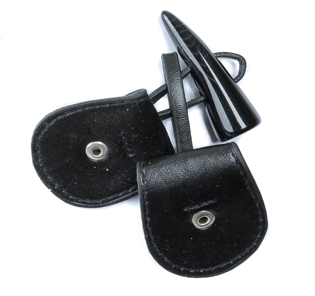 Horn Button Fastener Leather Coat Button