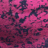 Foiled Stretch Faux Denim