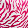 Zebra Print Fleece Polyester Fabric - Zebra Print, 60" Width, 280 GSM (1 Yard)