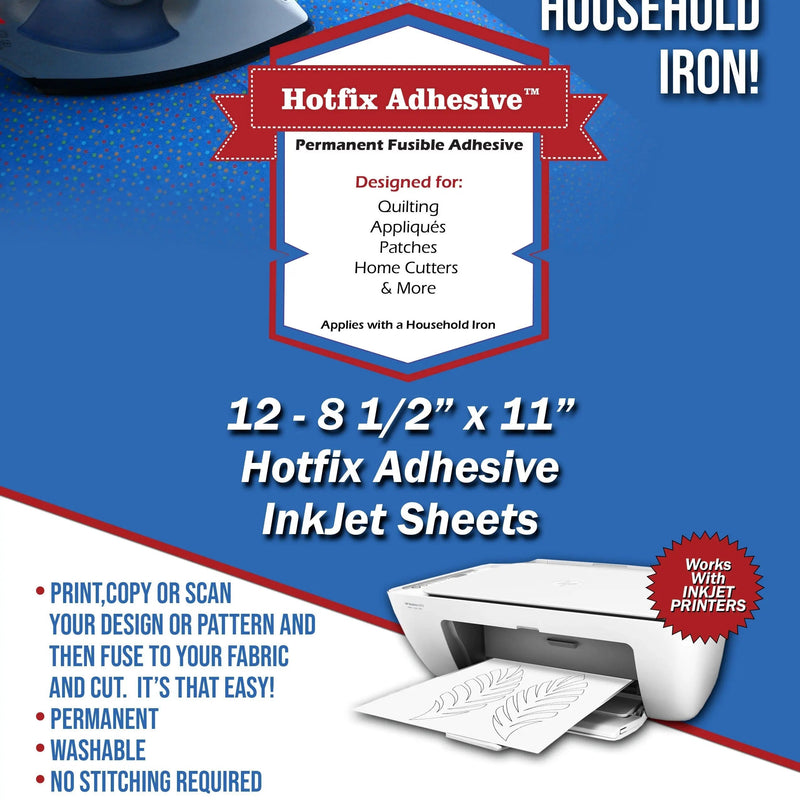 Hotfix Adhesive Inkjet Sheets