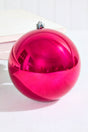 5.5" Festive Pink Shatterproof Ornament