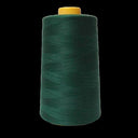6000 Yard Sewing Thread Spun Polyester Fabric - All Purpose Overlock Cone, Baby Blue, 6000 Yards