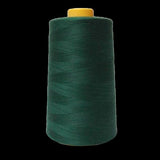6000 Yard Sewing Thread Spun Polyester Fabric - All Purpose Overlock Cone, Baby Blue, 6000 Yards