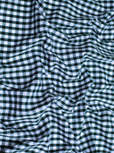 Gingham 1/4" Checkered Poly Cotton Fabric - Checkered Pattern, 57/58" Width (1 Yard)