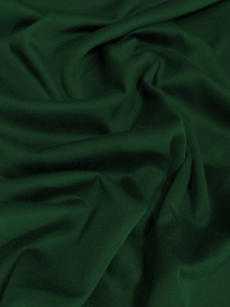 Hunter Green Polar Fleece Fabric by the Yard