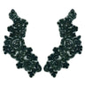 Beaded Floral Lace Applique