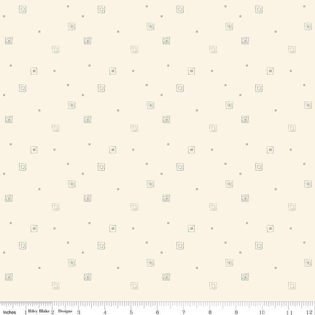 Cotton Quilting Fabric Hush Hush 5 All Boxed In 43/44"