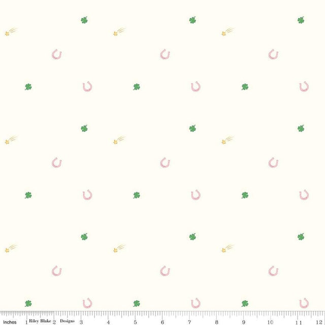 Cotton Lucky Charms Fabric 43/44" Hush Hush 5
