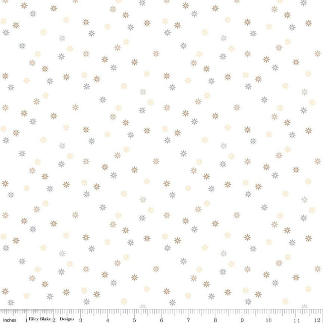 Cotton Quilting Fabric Hush Hush 5 Quilty Stars 43/44"