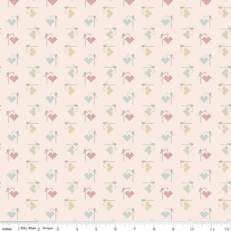 Cotton Print Fabric Hush Hush 5 Stitched with Love