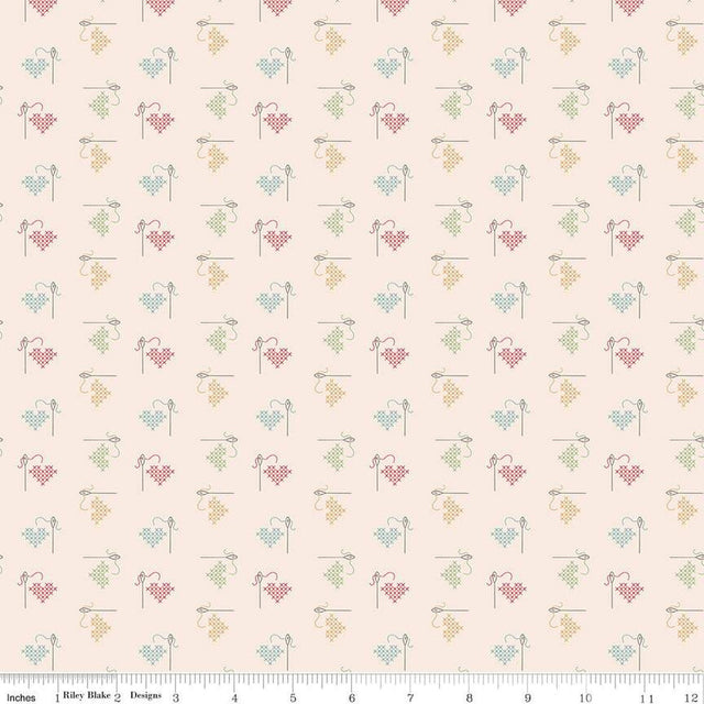 Cotton Print Fabric Hush Hush 5 Stitched with Love