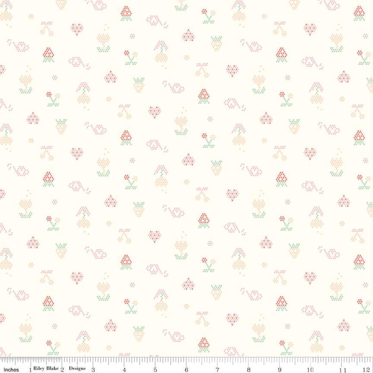 Cotton Print Fabric Hush Hush 5 Summer Love 43/44"