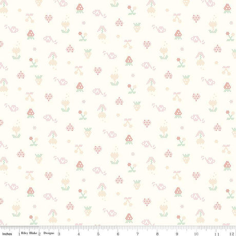 Cotton Print Fabric Hush Hush 5 Summer Love 43/44"
