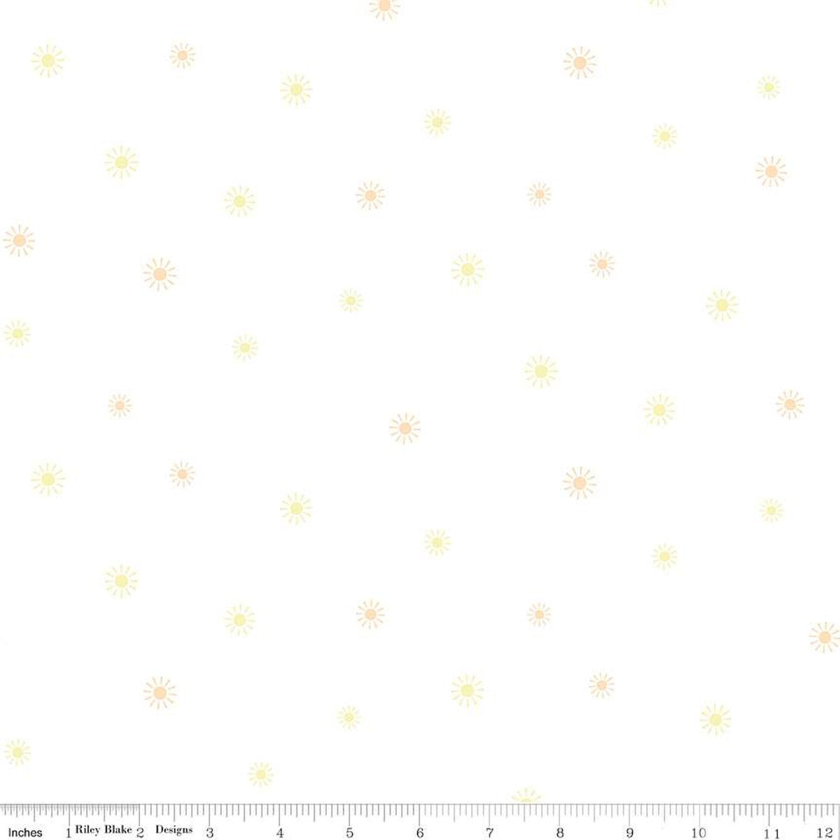 Cotton Print Fabric Hush Hush 5 Sunny Days 43/44