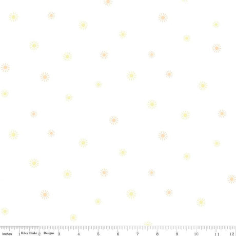 Cotton Print Fabric Hush Hush 5 Sunny Days 43/44