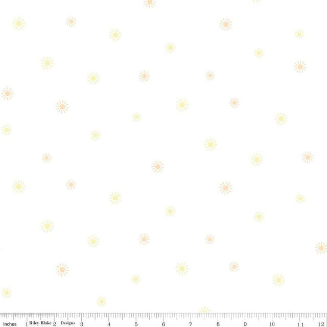 Cotton Print Fabric Hush Hush 5 Sunny Days 43/44