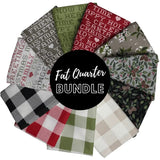 Cotton Fat Quarter Bundle Hustle & Bustle Set of 11