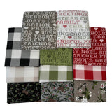 Cotton Fat Quarter Bundle Hustle & Bustle Set of 11