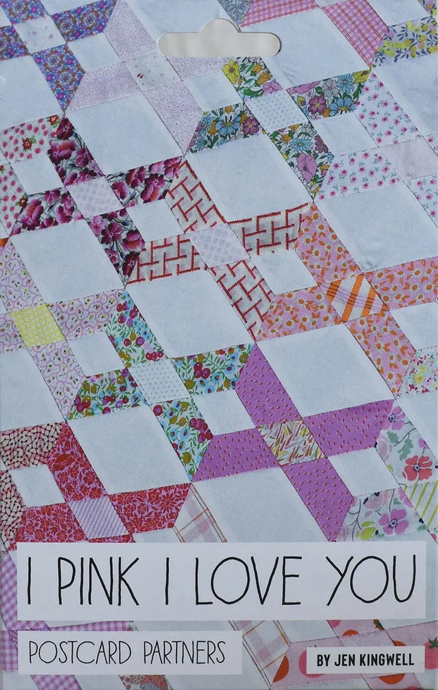 Printed Paper Pattern I Pink I Love You