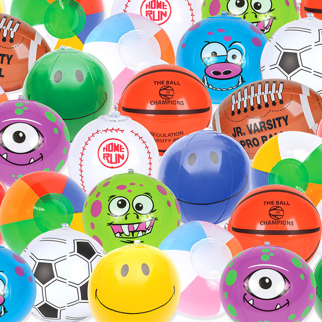 Beach Ball Assortment (25 PC)