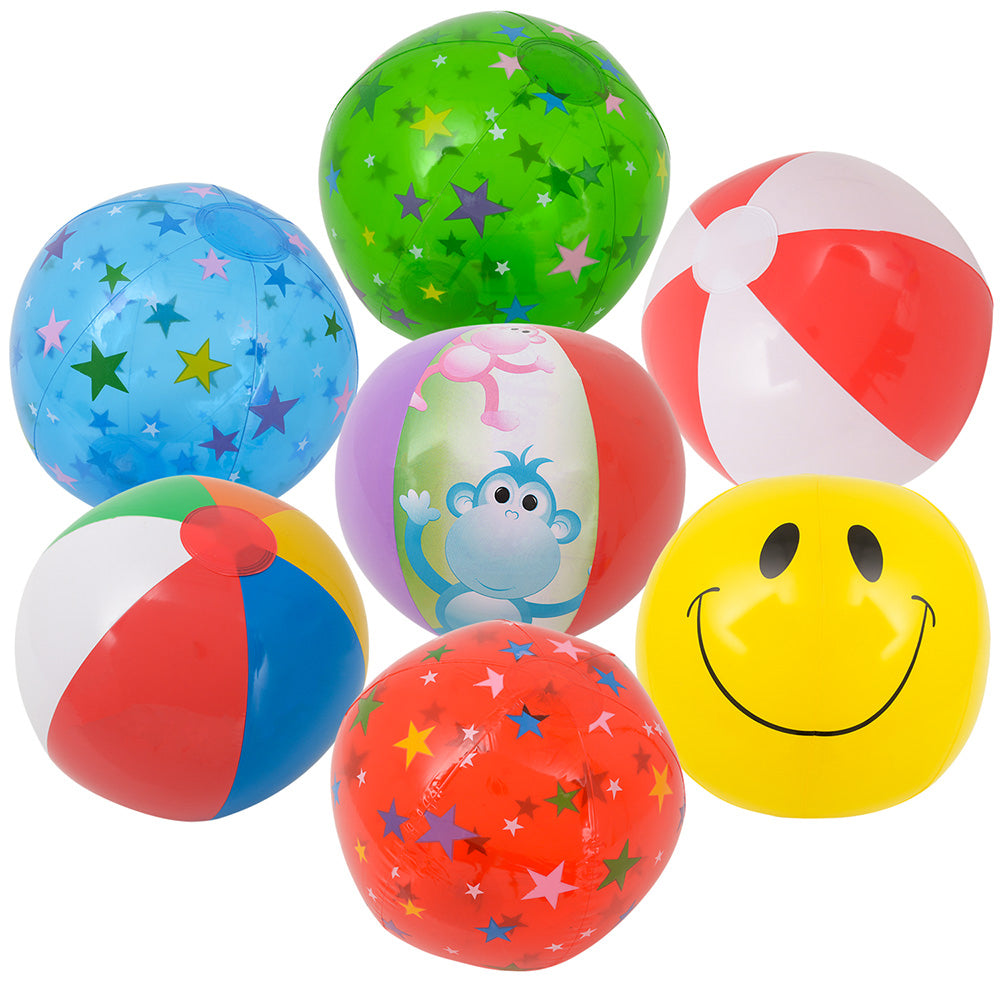 Beach Ball Assortment (25 PC)