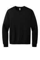 Sudadera unisex de algodón peinado CVC con cuello redondo
