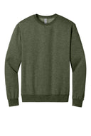 Sudadera unisex de algodón peinado CVC con cuello redondo