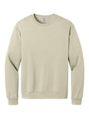 Sudadera unisex de algodón peinado CVC con cuello redondo