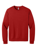 Sudadera unisex de algodón peinado CVC con cuello redondo