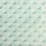 Minky Dimple Dot Faux Fur Fabric - 100 Percent Polyester, Embossed Dimple Dot, 60" Width (1 Yard)