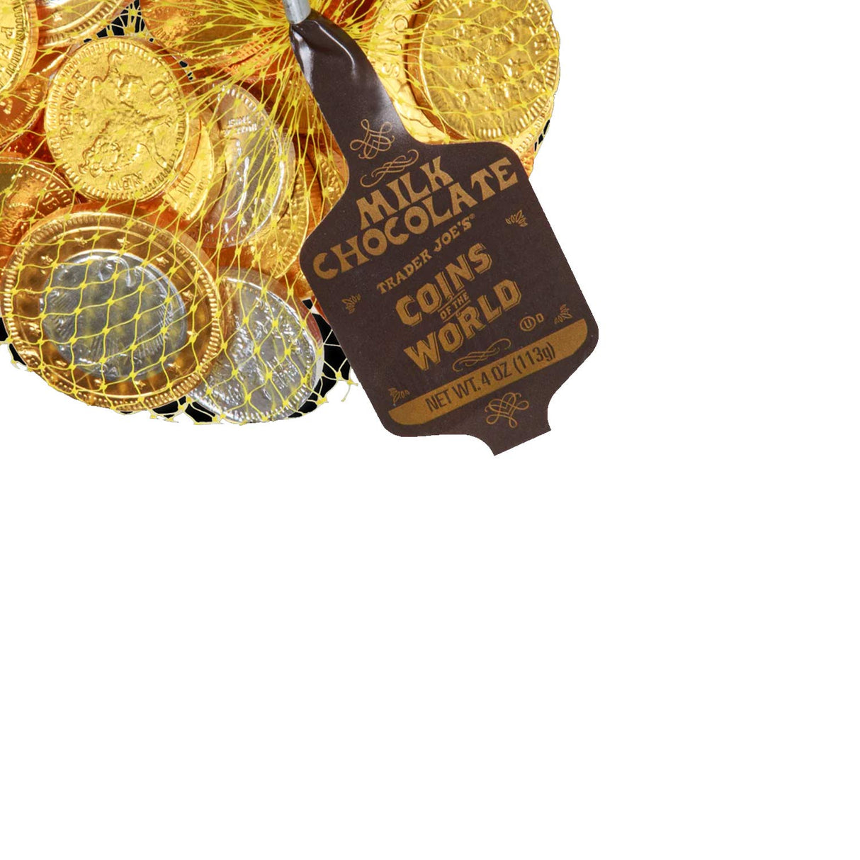 Trader Joe's Globally-Inspired Treats Coins of the World 4 Oz