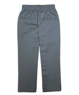 Boy's Grey Uniform All Elastic Waist Pull-On Pants - Grey, School Uniform Bottoms (4-12)