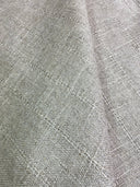 1 yarda de tela jacquard de lino italiano puro natural con rayas de puntada, ancho 60"