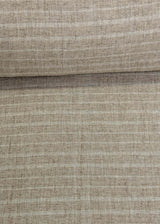 Linen Yarn-Dyed Stripe Fabric
