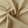 Vintage Linen Faux Burlap Polyester Fabric - Faux Burlap Texture, 58" Width (1 Yard)