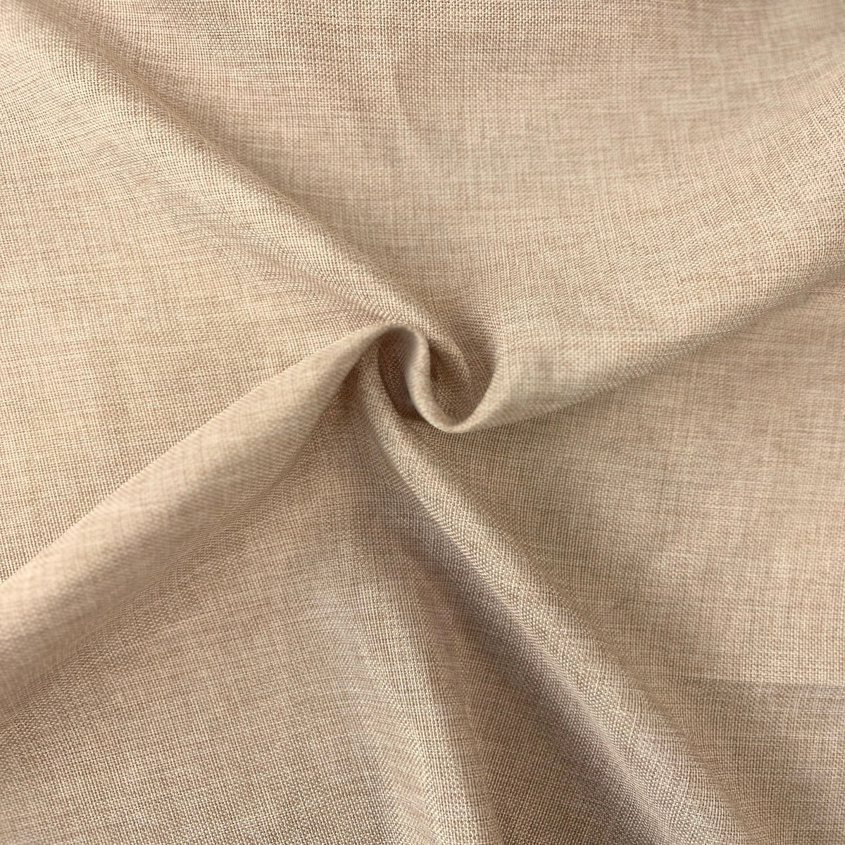 Vintage Linen Faux Burlap Polyester Fabric - Faux Burlap Texture, 58" Width (1 Yard)