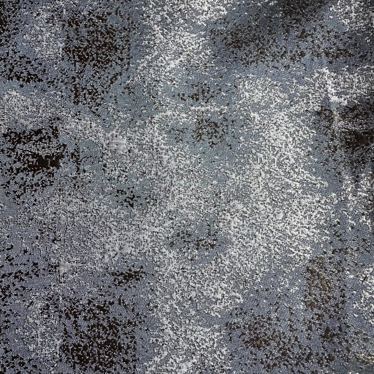 Metallic Brocade Jacquard Tie Dye Fabric