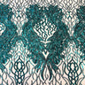 Stretch Sequins Fabric Lioness Mesh Backed
