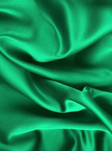 Kelly Green Satin