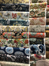Super Mystery Box Designer Cotton Print Fabric - Assorted Prints, Half Yards And Up, 15 Pieces (1 Box)