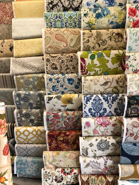 Mystery Box Outdoor Print Fabric - Assorted Designer Prints, 24" To 40" Cuts (5 Single Yards)