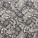 Cotton Tiki Turtle Print Fabric