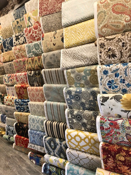 Mystery Box Outdoor Print Fabric - Assorted Designer Prints, 24" To 40" Cuts (5 Single Yards)