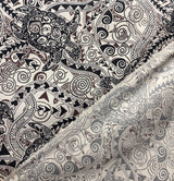 Cotton Tiki Turtle Print Fabric