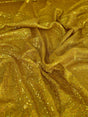 Stretch Gold Iridescent Sequin Mesh